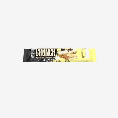 Banoffee pie low sugar high protein bar Warrior